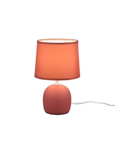 Lámpara de mesa con pantalla Malu para E14