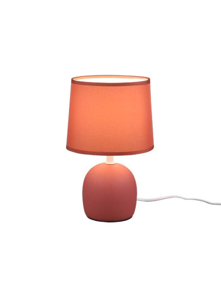 Lámpara de mesa con pantalla Malu para E14