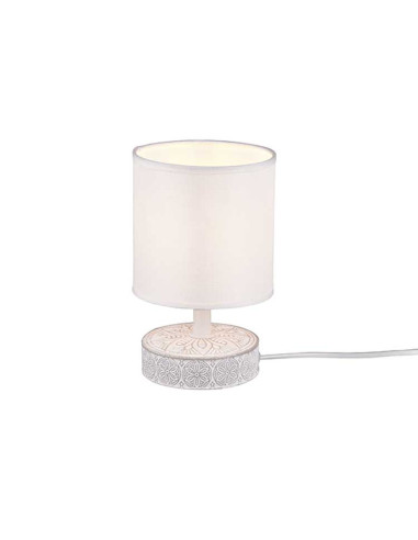 Lámpara de mesa con pantalla Marie para E14