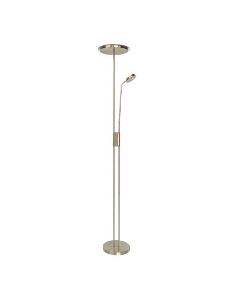 Lámpara de pie Antares 20W con lector de 7W