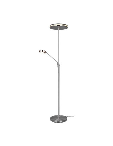 Lámpara pie FRANKLIN 35W con lector 6W 3000 a 6000K