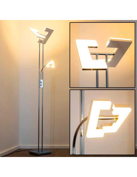Lámpara de suelo AVIGNON con iluminación oscilante