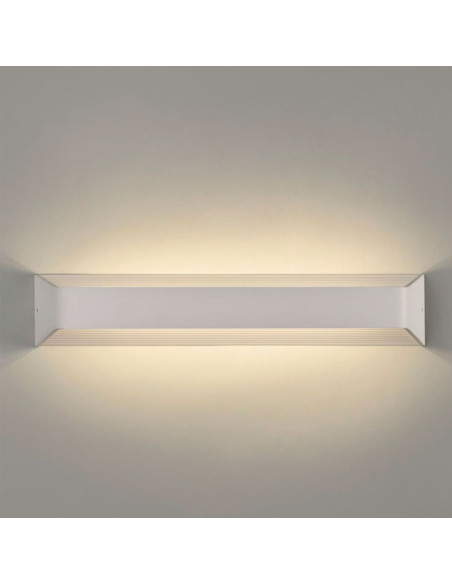 Aplique Blanco Texturizado 21W 3000K 2200lm Luca