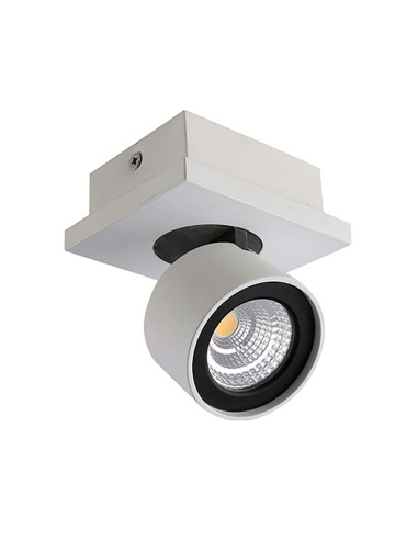 Aplique orientable 5W blanco mate 60º 3000K LC258