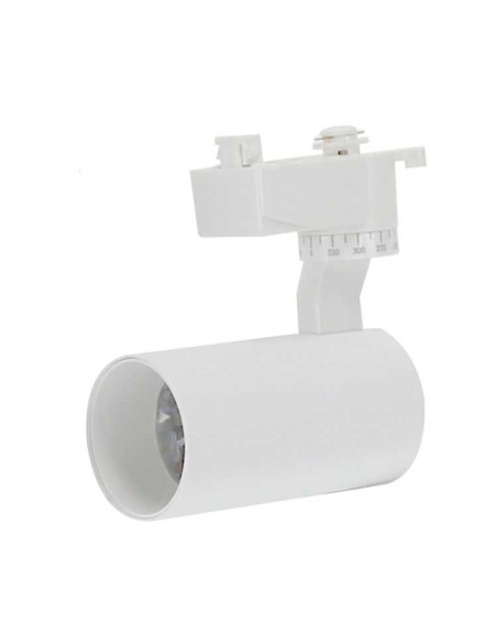 Foco Carril 12W 3000K Monofásico