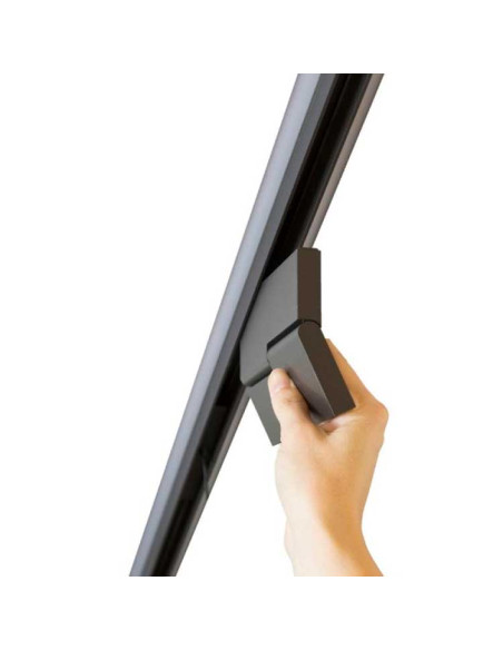 Foco para carril magnético 6W 48V 3000K negro Aotrom