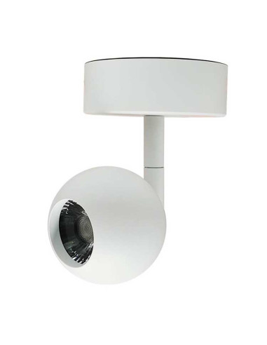 Foco 12W esfera orientable UGR13 Blanco