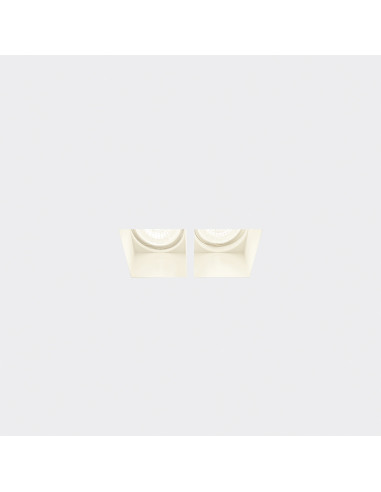 Empotrable modelo IRIS 2 en color Blanco para 2xGU10 (no incluida)