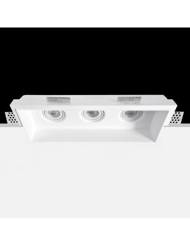 Empotrable modelo ATOS 3 en color Blanco para 3XGU10 (no incluida)