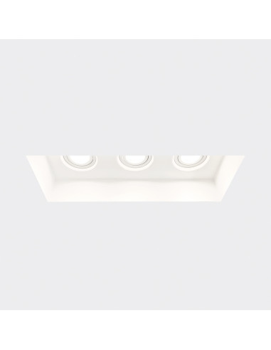 Empotrable modelo ATOS 3 en color Blanco para 3XGU10 (no incluida)