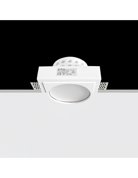 Empotrable modelo POP en color Blanco para 1xGU10 (no incluida)