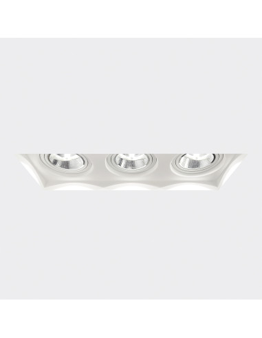 Empotrable modelo RIMA 3 en color Blanco para 3XGU10 (no incluida)