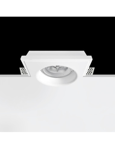 Empotrable modelo GLORY en color Blanco para 1xGU10 (no incluida)