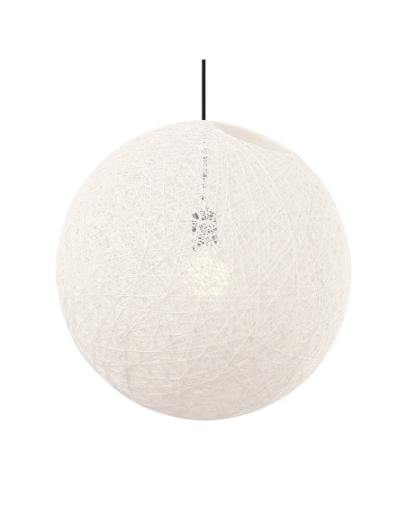 Lámpara colgante modelo JADE en color Crudo para 1xE27 (no incluida)