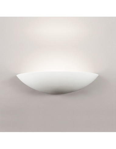 Aplique de pared modelo ESFERA 360 - 1xE27 en color Blanco para 1xE27 (no incluida)