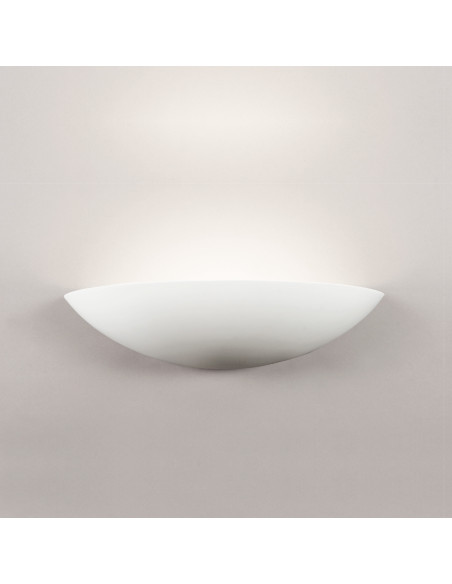 Aplique de pared modelo ESFERA 360 - 1xE27 en color Blanco para 1xE27 (no incluida)