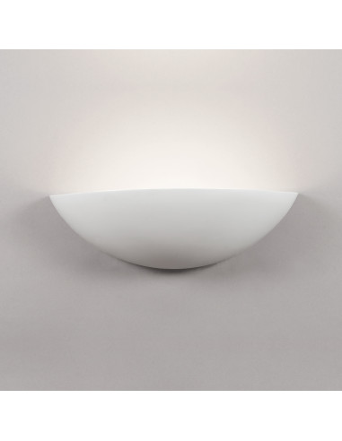 Aplique de pared modelo ESFERA 405 - 1xE27 en color Blanco para 1xE27 (no incluida)