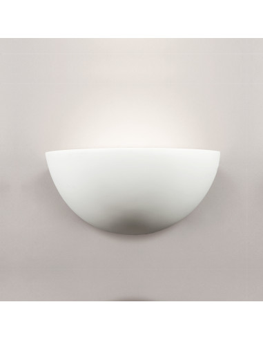 Aplique de pared modelo ESFERA ALTA 405 - 1xE27 en color Blanco para 1xE27 (no incluida)