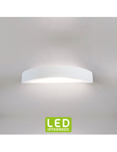 Aplique de pared modelo NORA 320 Dimable en color Blanco