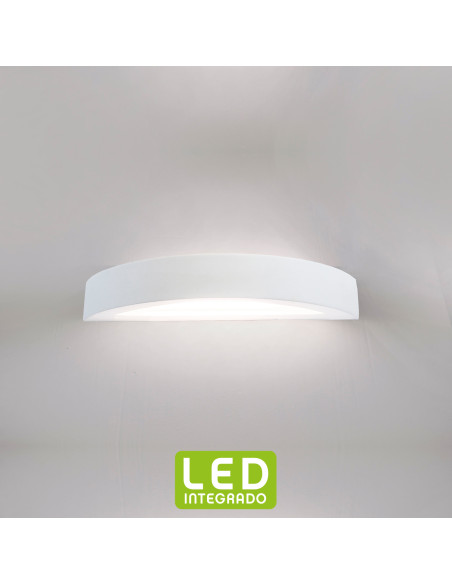 Aplique de pared modelo NORA 320 Dimable en color Blanco