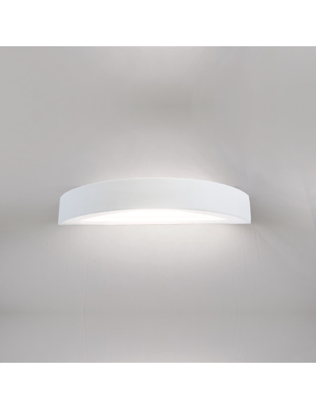 Aplique de pared modelo NORA 320 Dimable en color Blanco