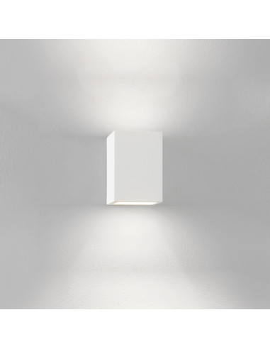 Aplique de pared modelo CIRO 100 en color Blanco para 1XG9 (no incluida)