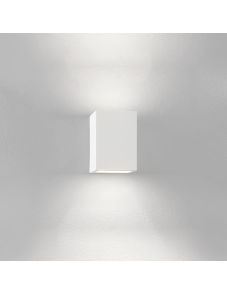 Aplique de pared modelo CIRO 100 en color Blanco para 1XG9 (no incluida)