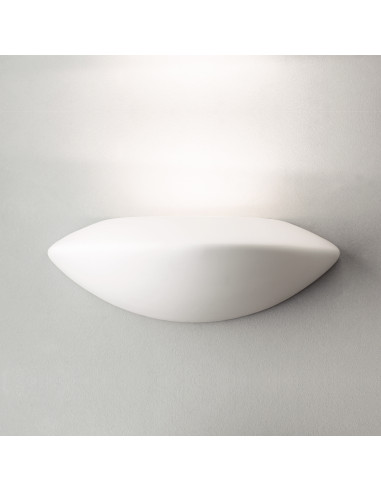 Aplique de pared modelo CRETA - 1xE27 en color Blanco para 1xE27 (no incluida)