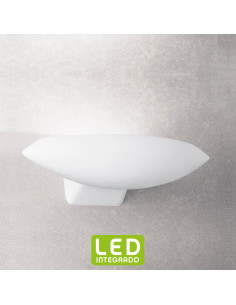 Aplique de pared modelo APOLO LED Dimable en color Blanco
