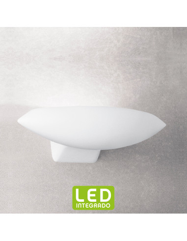 Aplique de pared modelo APOLO LED Dimable en color Blanco