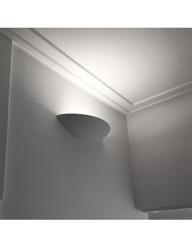 Aplique de pared modelo ESFERA 625 - 2xE27 en color Blanco para 2xE27 (no incluida)