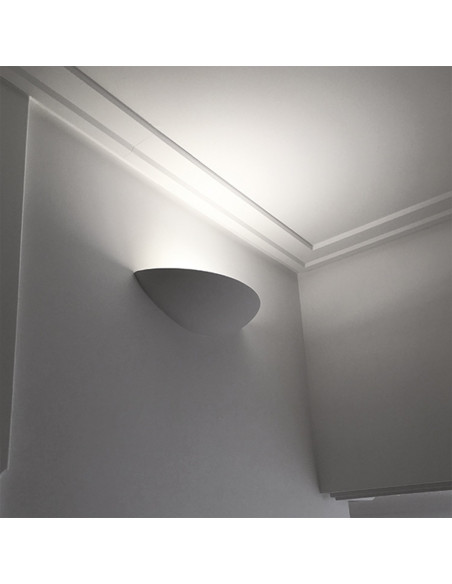Aplique de pared modelo ESFERA 625 - 2xE27 en color Blanco para 2xE27 (no incluida)