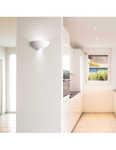 Aplique de pared modelo SPARTA LED en color Blanco