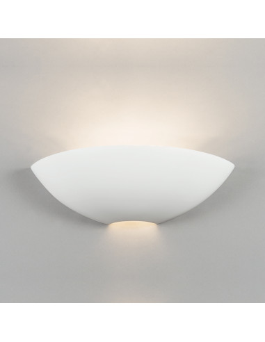 Aplique de pared modelo ESFERA UP-DOWN 405 - 1xE27 en color Blanco para 1xE27 (no incluida)