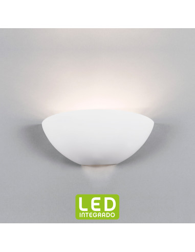 Aplique de pared modelo ESFERA UP-DOWN 305 LED Dimable en color Blanco