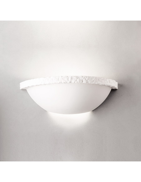 Aplique de pared modelo AIDA - 1xE27 en color Blanco para 1xE27 (no incluida)
