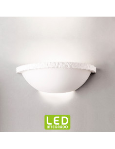Aplique de pared modelo AIDA LED en color Blanco