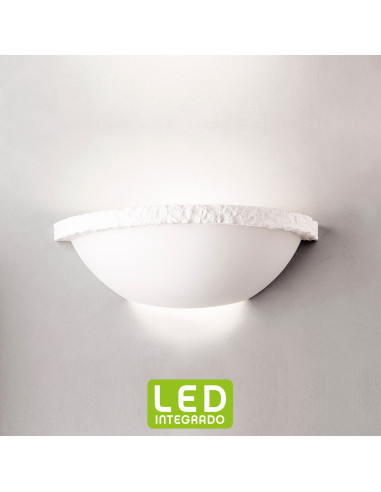 Aplique de pared modelo AIDA LED en color Blanco