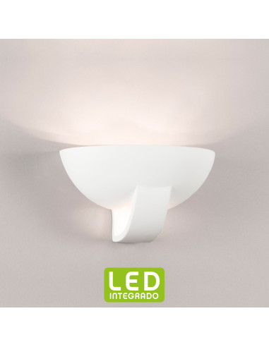 Aplique de pared modelo CLASIC LED en color Blanco