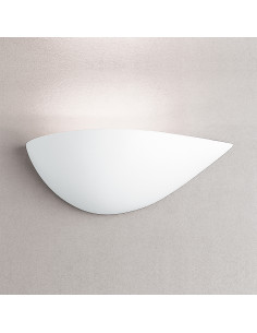 Aplique de pared modelo GAMMA - 1xE27 en color Blanco para 1xE27 (no incluida)