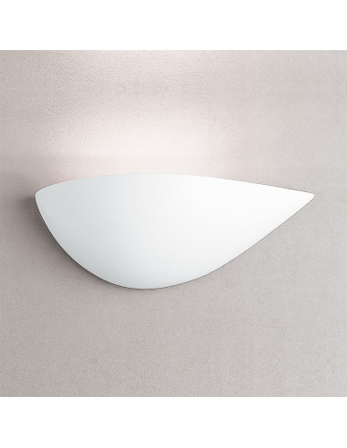 Aplique de pared modelo GAMMA - 1xE27 en color Blanco para 1xE27 (no incluida)
