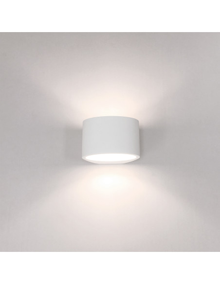 Aplique de pared modelo LIZ 150 en color Blanco para 1XG9 (no incluida)