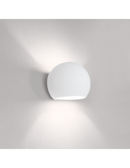 Aplique de pared modelo ELSA 150 en color Blanco para 1XG9 (no incluida)