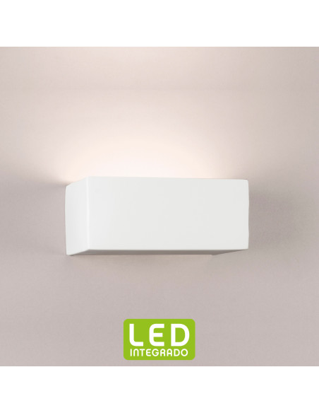 Aplique de pared modelo BRAVO 250 LED en color Blanco