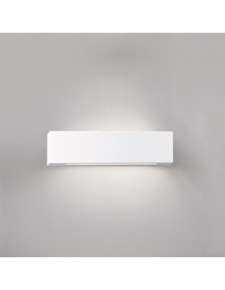Aplique de pared modelo JAIRO 220 en color Blanco para 1XG9 (no incluida)