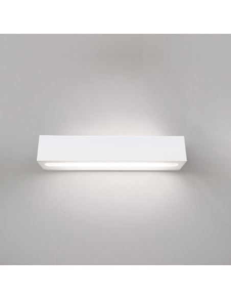 Aplique de pared modelo LUCIO 290 en color Blanco para 2XG9 (no incluida)