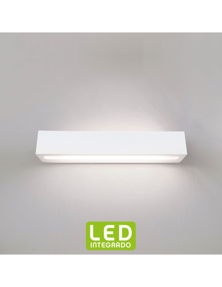 Aplique de pared modelo LINDA 300 Dimable en color Blanco