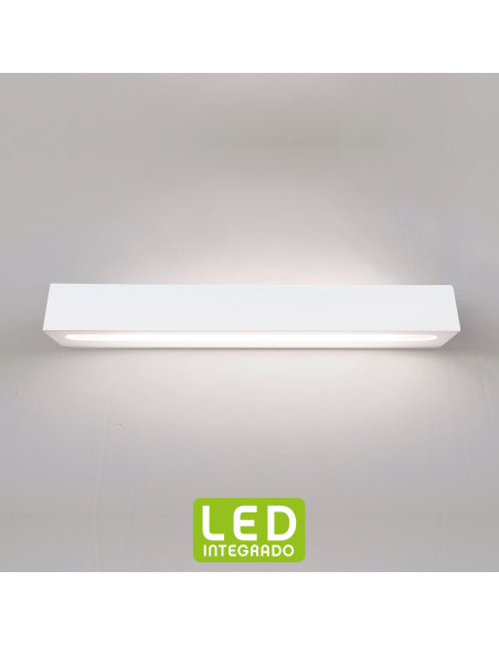 Aplique de pared modelo LINDA 400 Dimable en color Blanco
