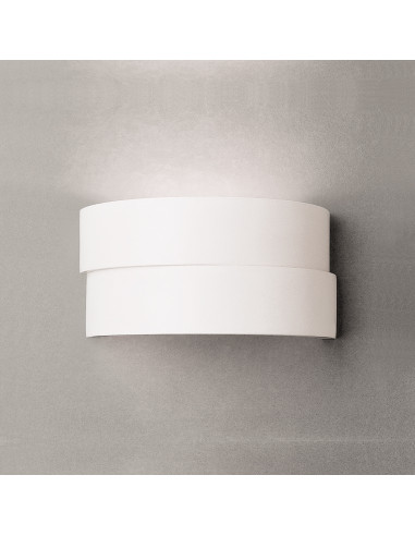Aplique de pared modelo PALACE 300 - 1xE27 en color Blanco para 1xE27 (no incluida)