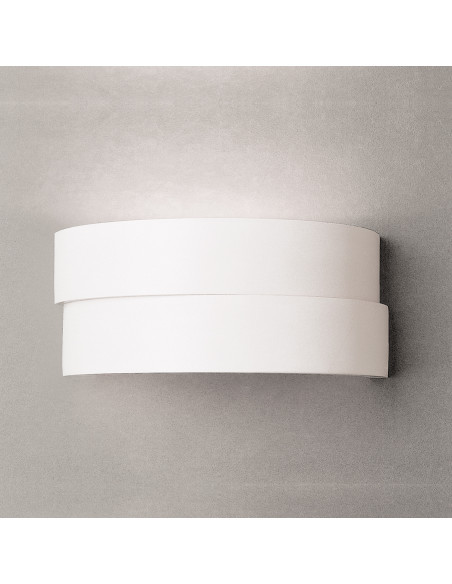 Aplique de pared modelo PALACE 400 - 1xE27 en color Blanco para 1xE27 (no incluida)